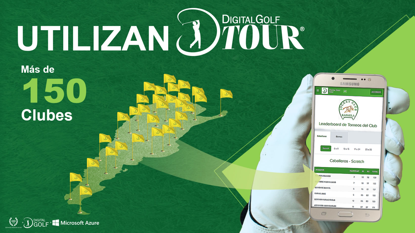 digital golf tour club universitario